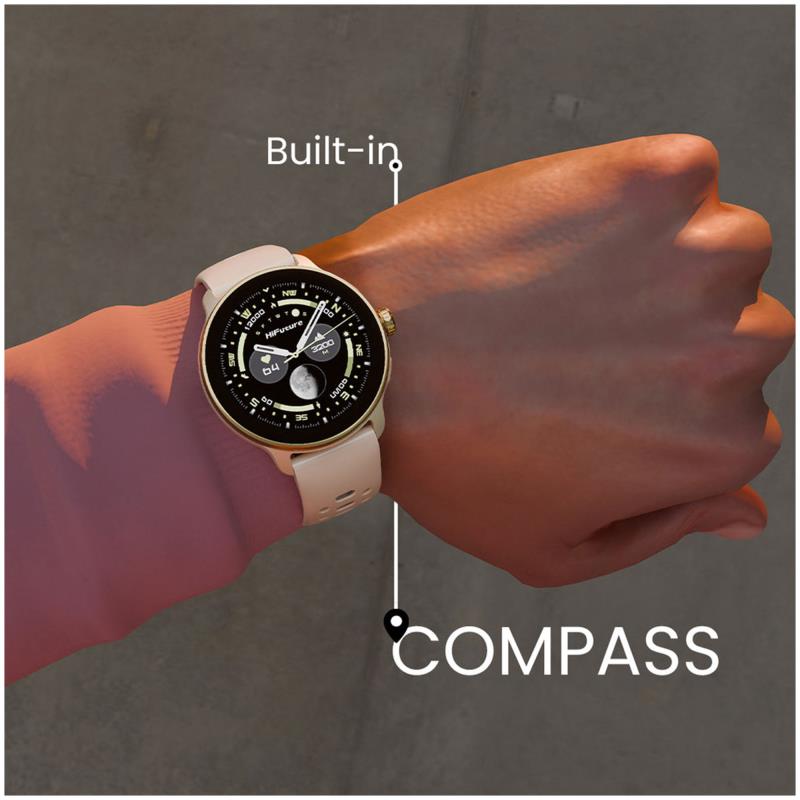 Smartwatch HiFuture Vela 1.43" Μαύρο