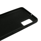 Θήκη Liquid Silicon inos Samsung A415 Galaxy A41 L-Cover Μαύρο