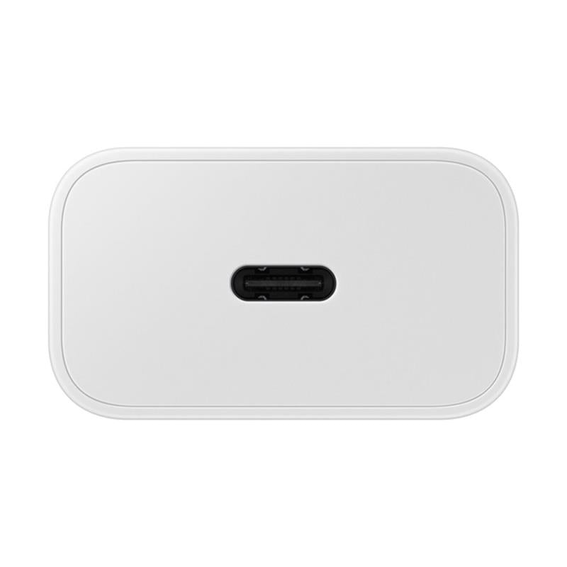 Φορτιστής Ταξιδίου Ταχείας Φόρτισης Samsung EP-T2510NWEG με Έξοδο USB C GaN PD 25W 3A Λευκό