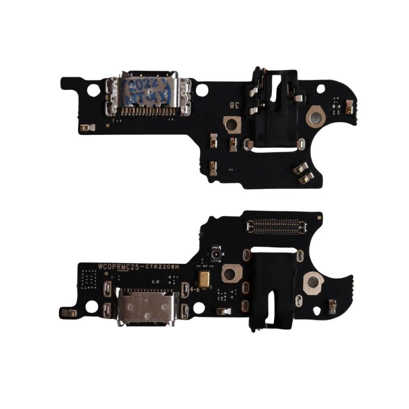 Πλακέτα Realme C25/ Narzo 50A Prime με Επαφή Φόρτισης & Μικρόφωνο (OEM)