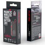 Φορτιστής Ανάγκης Maxlife MXPB-08 22.5W 10000mAh 3 σε 1 Magnetic Wireless Μαύρο