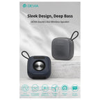 Φορητό Ηχείο Bluetooth Devia EM501 Sound Lite2 5W Μαύρο