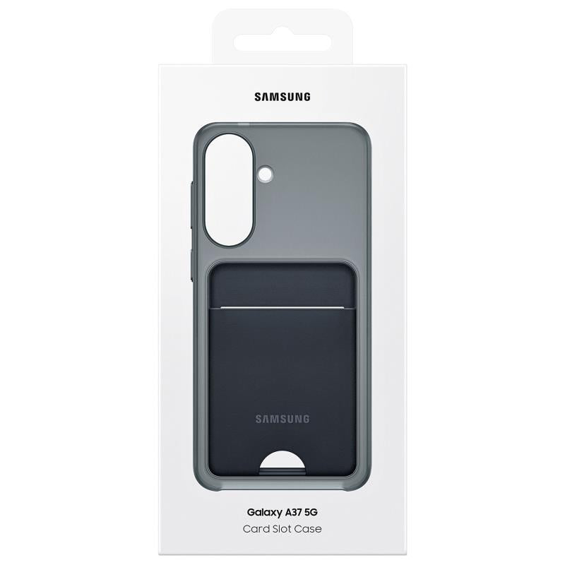 Θήκη Σιλικόνης Samsung EF-OA376TBE A376 Galaxy A37 5G με Card Slot Μαύρο