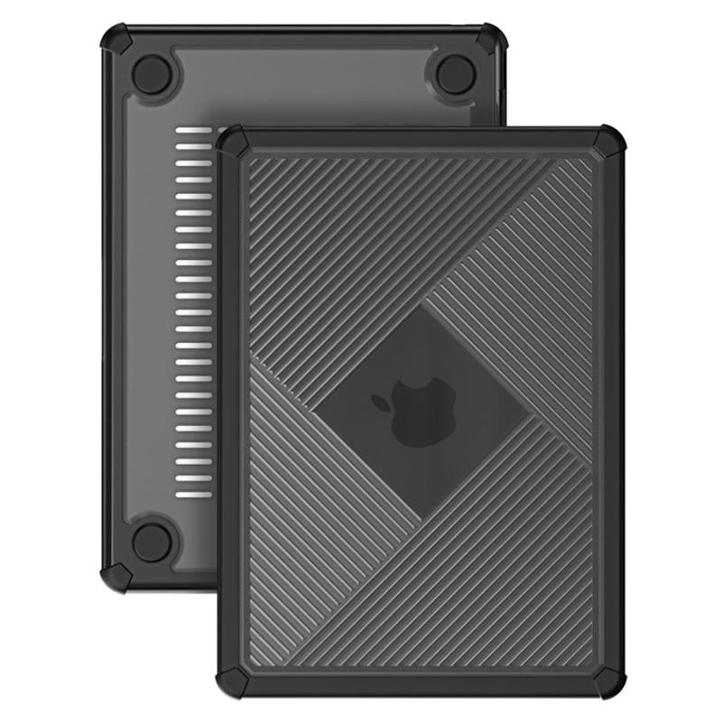 Θήκη TPU Flip Shock Proof Dux Ducis LCGH Apple MacBook Air 13.6" (2022/2024) Μαύρο