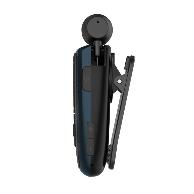 Στερεοφωνικό Ακουστικό Bluetooth iPro RH219s Retractable με Δόνηση Μαύρο-Μπλε