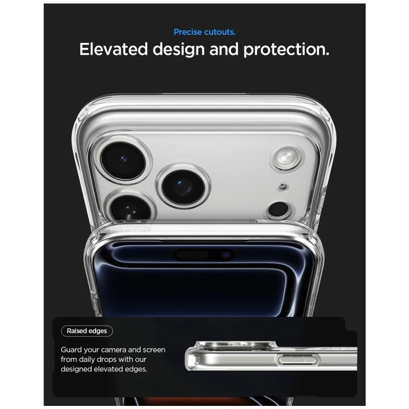 Θήκη TPU & PC Spigen Apple iPhone 18 Pro Max/ 17 Pro Max MagSafe Ultra Hybrid Neo One Διάφανο