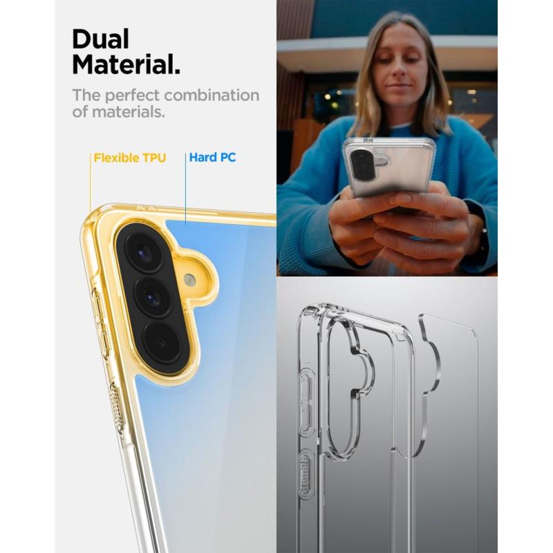 Θήκη TPU & PC Spigen Samsung Galaxy A57 5G Ultra Hybrid Διάφανο