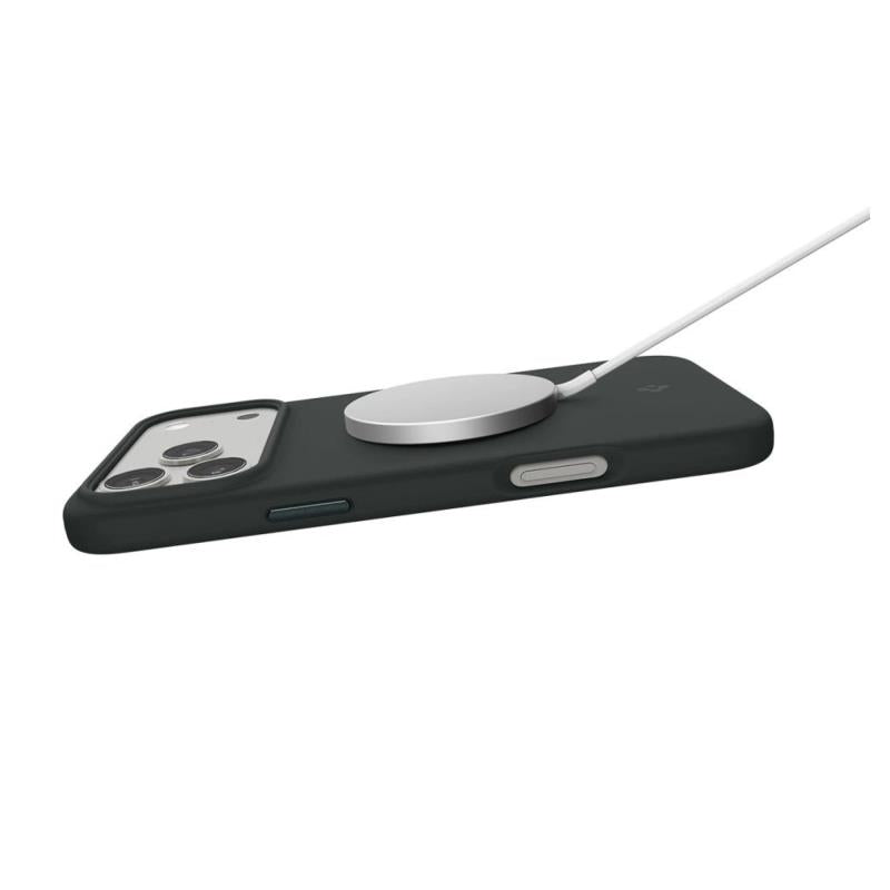 Θήκη Σιλικόνης Spigen Silicone Fit Magsafe Apple iPhone 17 Pro Πράσινο