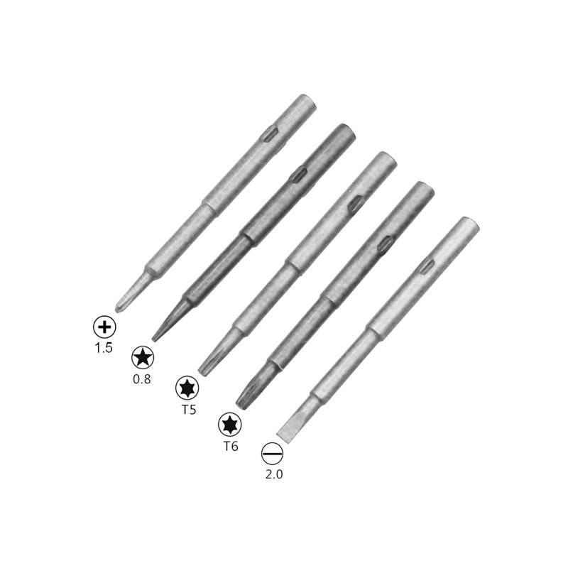 Κατσαβίδι με 5 Ανταλλακτικές Μύτες (OEM)