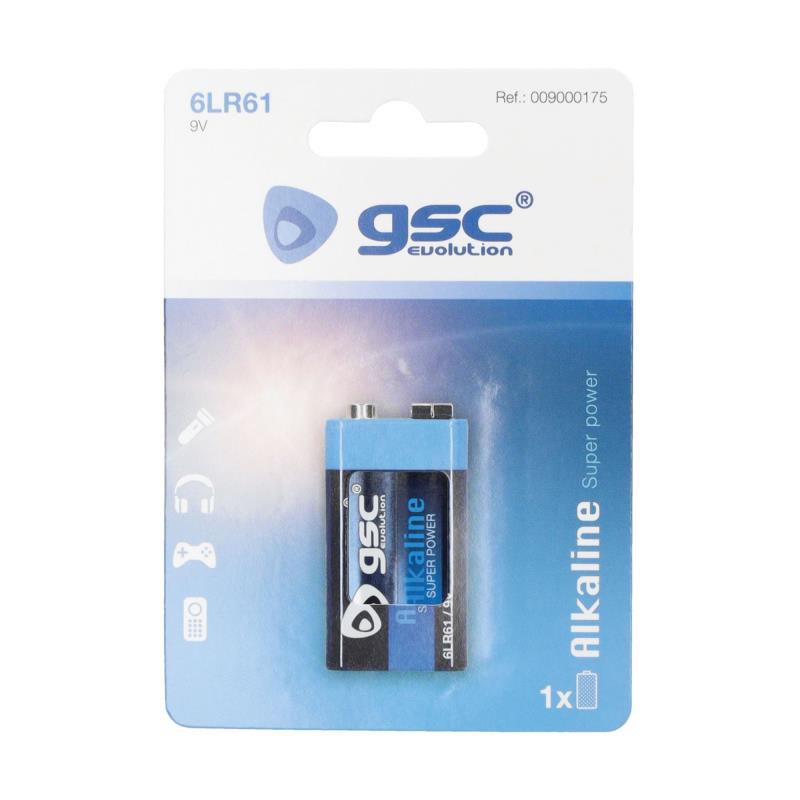 Μπαταρία GSC Alkaline Super Power 6LR61 9V (1 τεμ.)