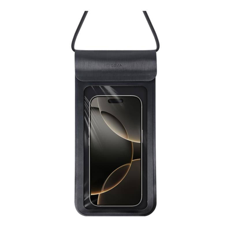 Waterproof Θήκη Devia EL158 Strong για Smartphones έως 6.9" Μαύρο