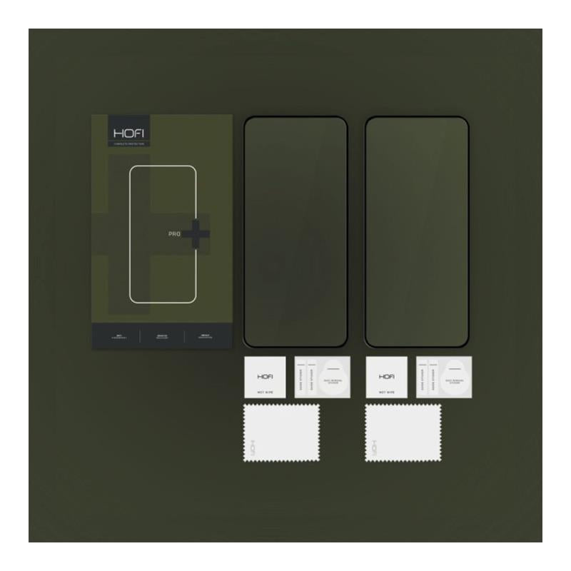 Tempered Glass Full Face Hofi Pro+ Xiaomi 14T/ 14T Pro Μαύρο (2 τεμ.)