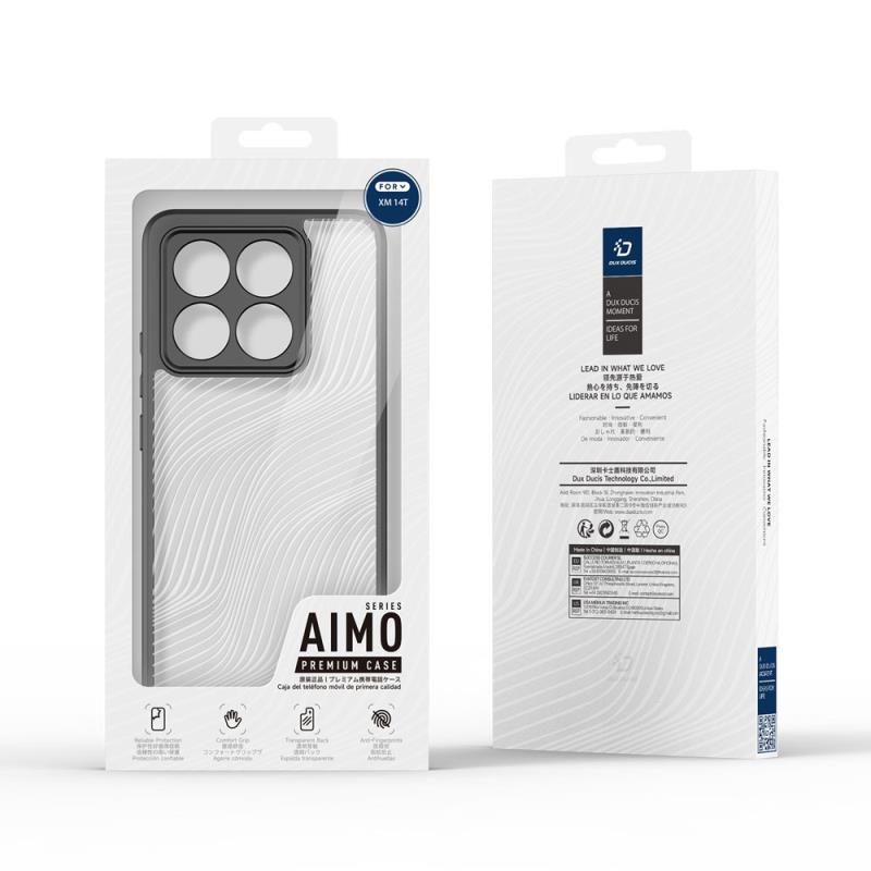 Θήκη TPU & PC Dux Ducis Aimo Xiaomi 14T Μαύρο