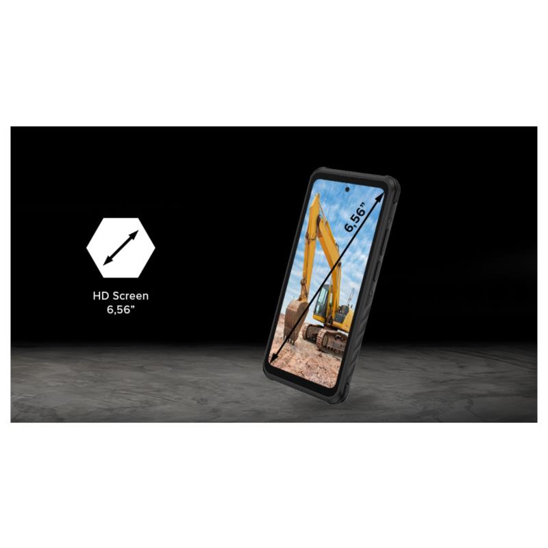 Κινητό Τηλέφωνο Hammer Iron 6 (Dual SIM) 128GB 6GB RAM Μαύρο
