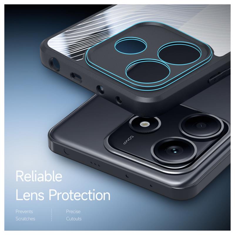 Θήκη TPU & PC Dux Ducis Aimo Xiaomi Redmi Note 14 5G Μαύρο