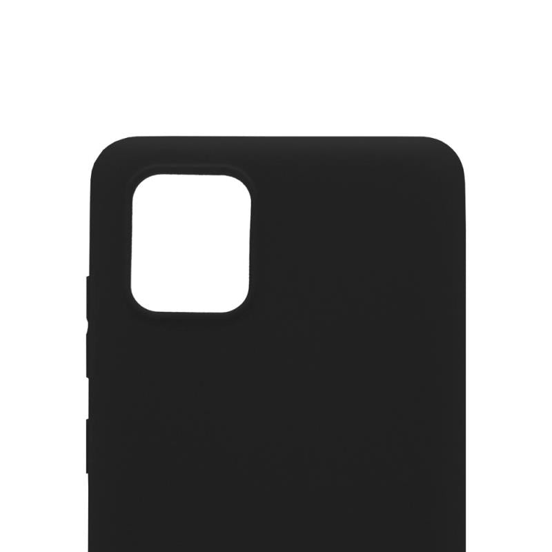 Θήκη Soft TPU inos Samsung N770 Galaxy Note 10 Lite S-Cover Μαύρο
