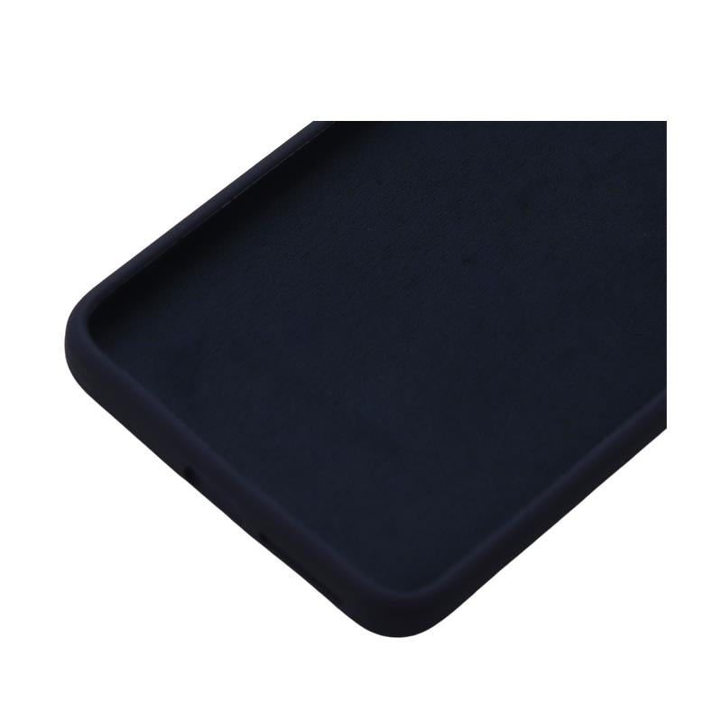 Θήκη Liquid Silicon inos Xiaomi Redmi Note 14 4G Velvet Σκούρο Μπλε