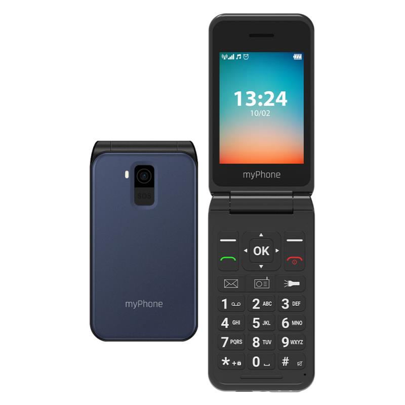 Κινητό Τηλέφωνο myPhone Flip LTE (Dual SIM) Μπλε