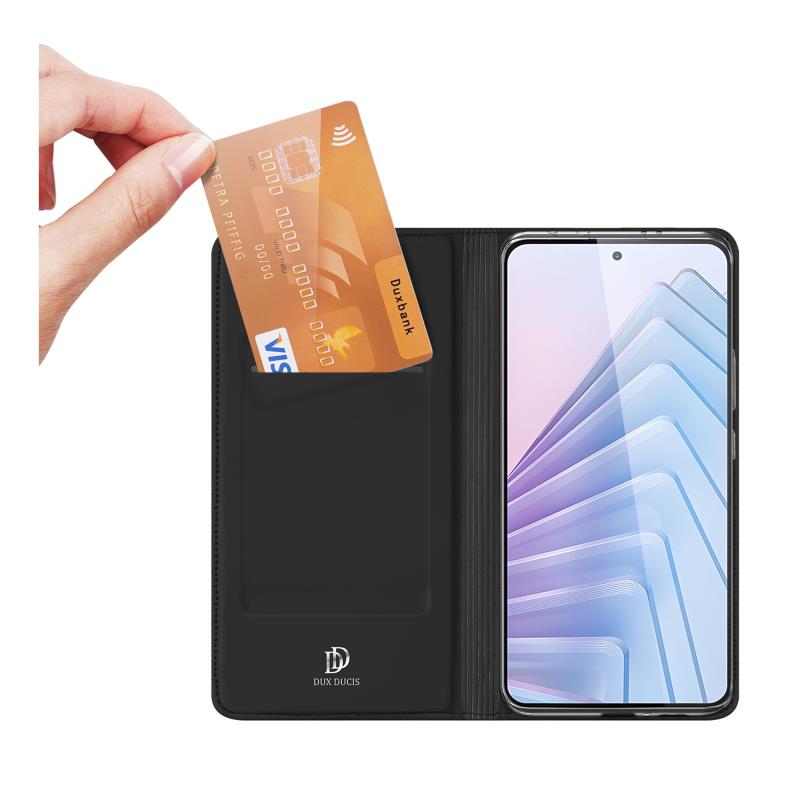 Θήκη Flip Dux Ducis Xiaomi Redmi Note 14 5G Skin Pro Μαύρο