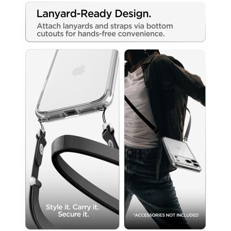 Θήκη TPU & PC Spigen Apple iPhone 18 Pro Max/ 17 Pro Max Ultra Hybrid Διάφανο