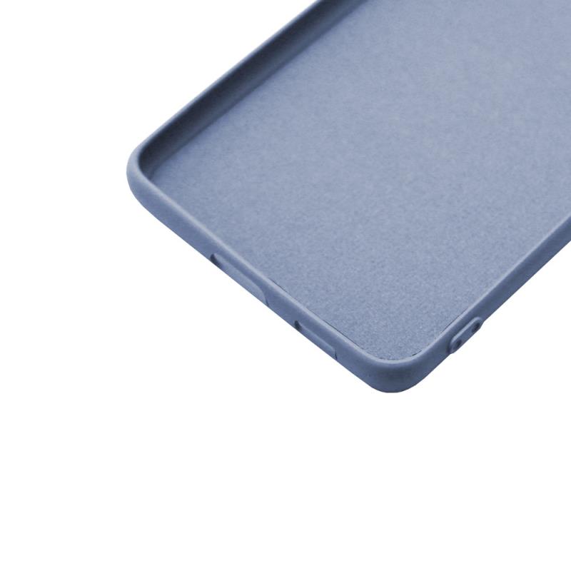 Θήκη Liquid Silicon inos Samsung G998 Galaxy S21 Ultra 5G L-Cover Γκρι-Μπλε