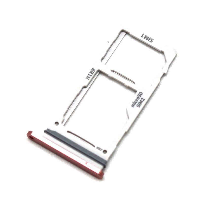 Βάση Κάρτας Sim & SD Samsung N986B Galaxy Note 20 Ultra 5G Μπρονζέ (Original)