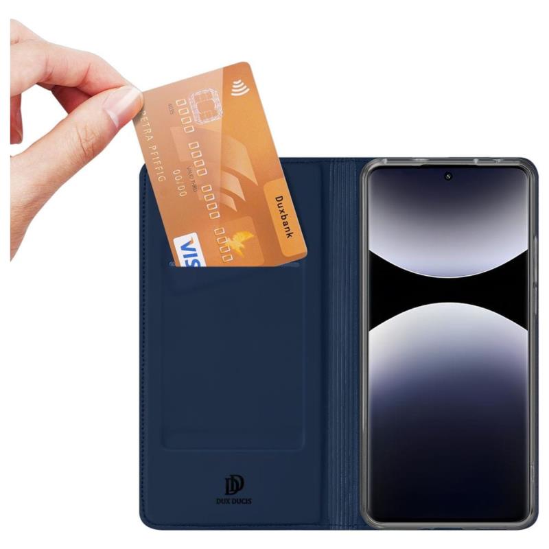 Θήκη Flip Dux Ducis Xiaomi Redmi Note 14 Pro 4G Skin Pro Μπλε