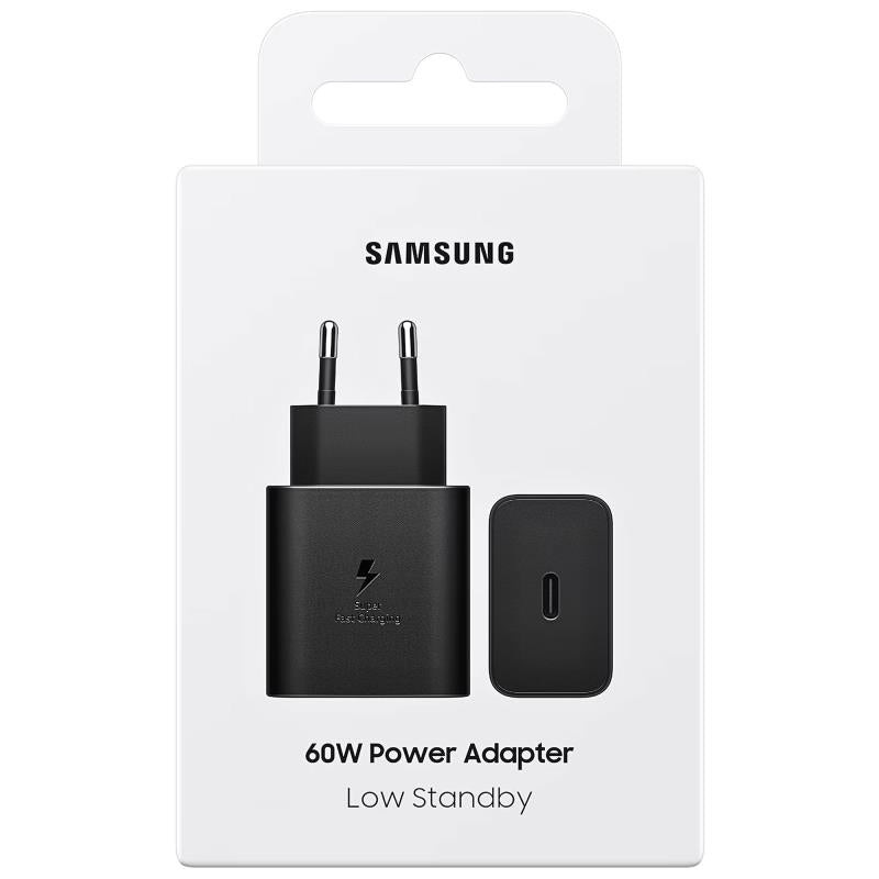 Φορτιστής Ταξιδίου Ταχείας Φόρτισης Samsung EP-T6010NBEG με Έξοδο USB C 60W 3A Μαύρο