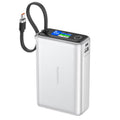 Φορτιστής Ανάγκης Foneng PX132 65W 20000mAh με Έγχρωμη Οθόνη Ασημί