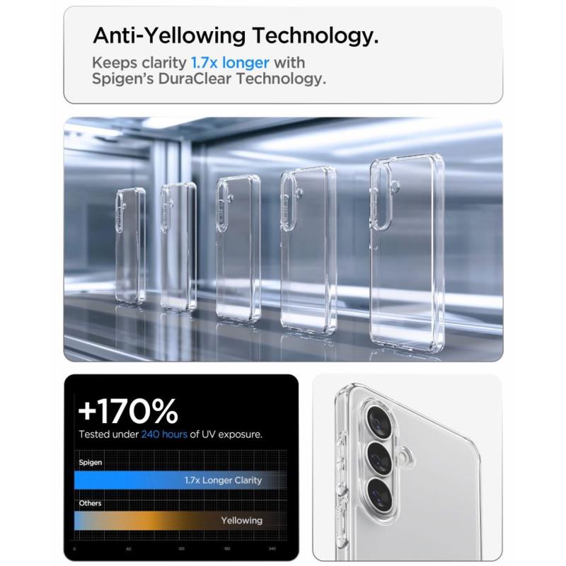 Θήκη TPU & PC Spigen Samsung Galaxy S26 5G Ultra Hybrid Διάφανο