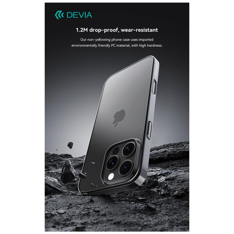 Θήκη PC Devia Apple iPhone 16 Pro Glimmer Ασημί