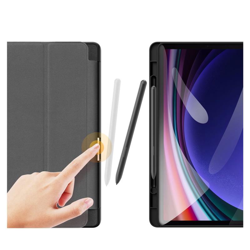 Θήκη TPU Flip Shock Proof Dux Ducis Domo Samsung Galaxy Tab S9 FE 10.9" Wi-Fi/ 5G Μαύρο