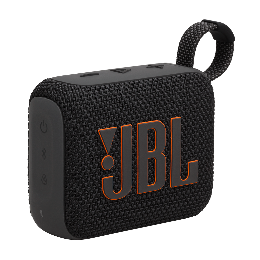 JBL GO4, Portable Bluetooth Speaker, Water/Dust proof IP67, (Black)