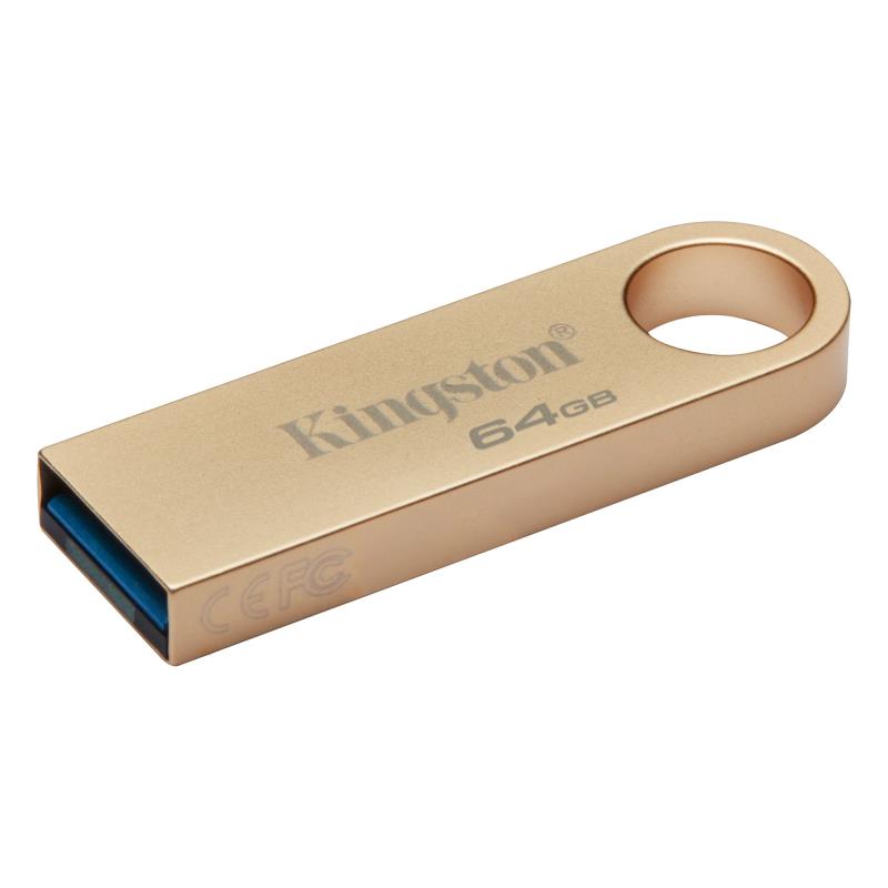 USB 3.2 Flash Disk Kingston DataTraveler DTSE9 USB A 64GB Χρυσό