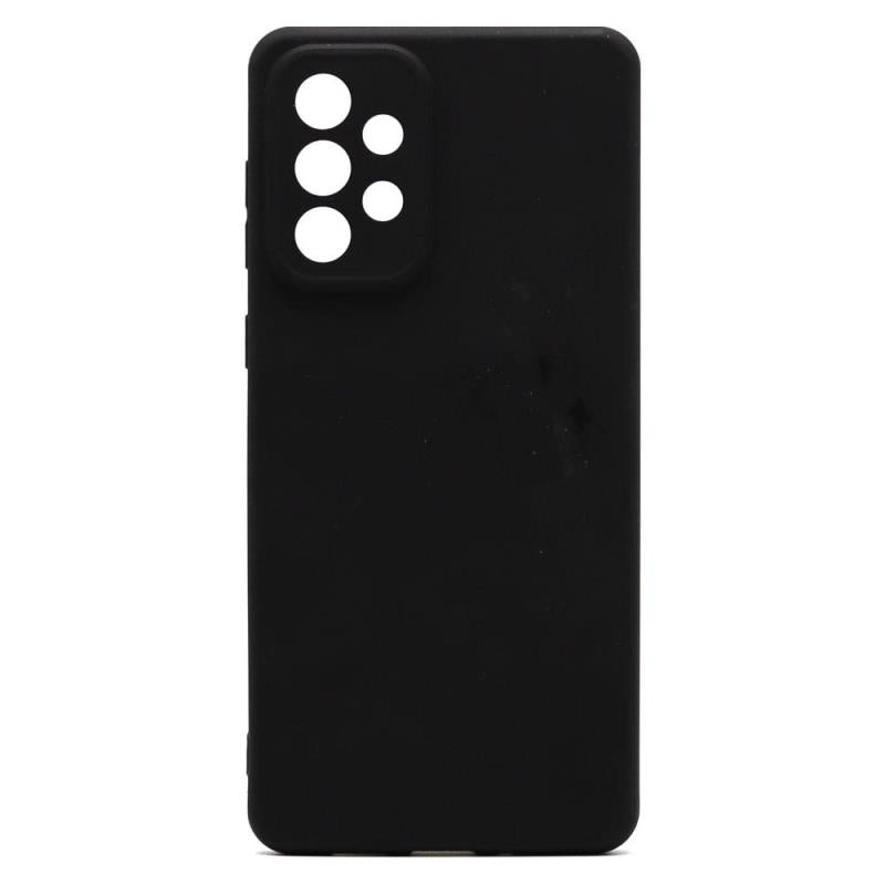 Θήκη Soft TPU inos Samsung A736 Galaxy A73 5G/A726 Galaxy A72 5G S-Cover Μαύρο