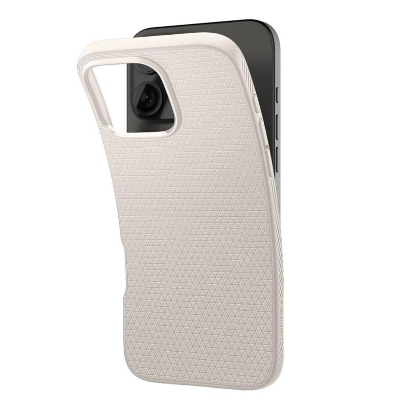 Θήκη Soft TPU Spigen Liquid Air Apple iPhone 16 Pro Max Τιτάνιο