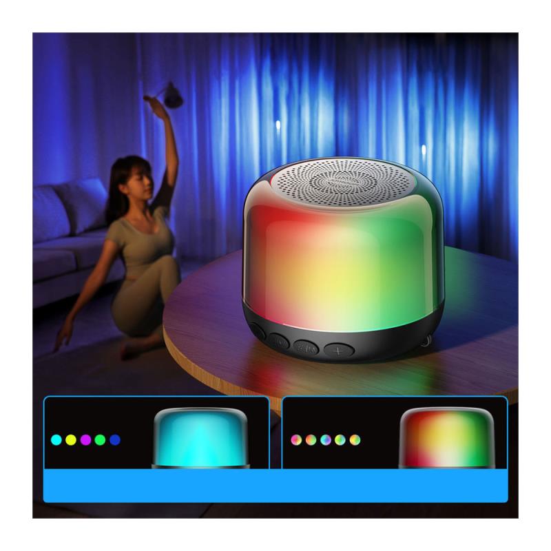 Φορητό Ηχείο Bluetooth Joyroom JR-ML03 RGB 5W Μαύρο