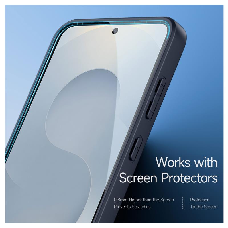 Θήκη TPU & PC Dux Ducis Samsung Galaxy S25 5G Aimo Μαύρο