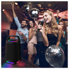 Φορητό Ηχείο Bluetooth Blavec WS-01 Karaoke TWS BT 5.3 USB AUX 4500mAh 160W Μαύρο