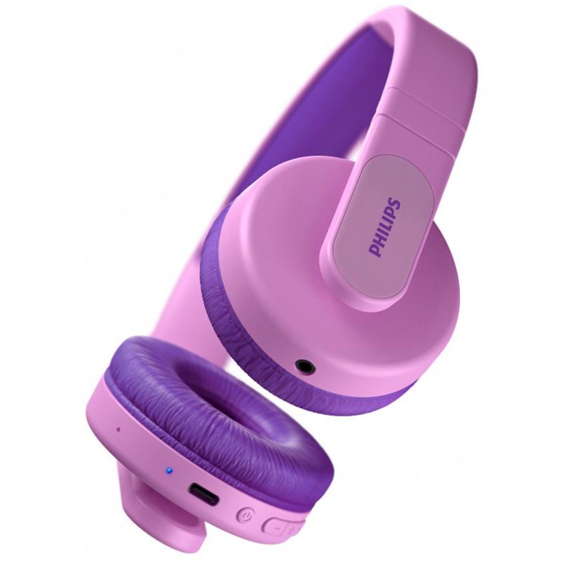 Ασύρματα Ακουστικά Κεφαλής Philips TAK4206 για Παιδιά Ροζ