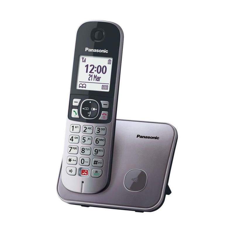 Ασύρματο Τηλέφωνο Panasonic KX-TG6851 Γκρι