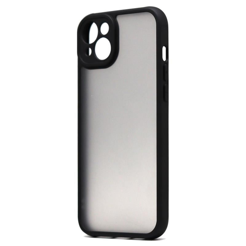 Θήκη TPU & PC inos Apple iPhone 15 Plus Flame Μαύρο