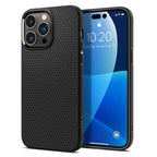 Θήκη Soft TPU Spigen Liquid Air Apple iPhone 14 Pro Μαύρο