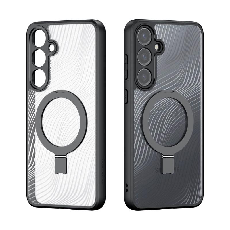 Θήκη TPU & PC Dux Ducis Samsung Galaxy S24 Plus 5G Magnetic με Stand Aimo Μαύρο