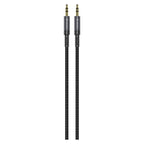 Καλώδιο Ήχου Woven Devia EC618 3.5mm/3.5mm 1m Ipure Μαύρο