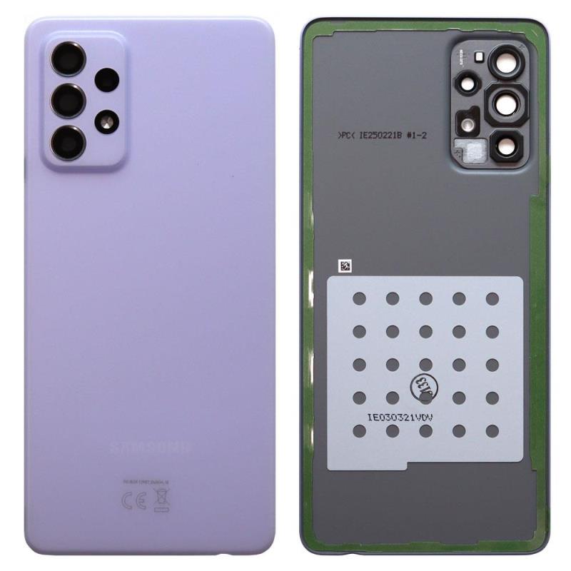 Καπάκι Μπαταρίας Samsung A725F Galaxy A72 4G/ A726B Galaxy A72 5G Μωβ (Original)