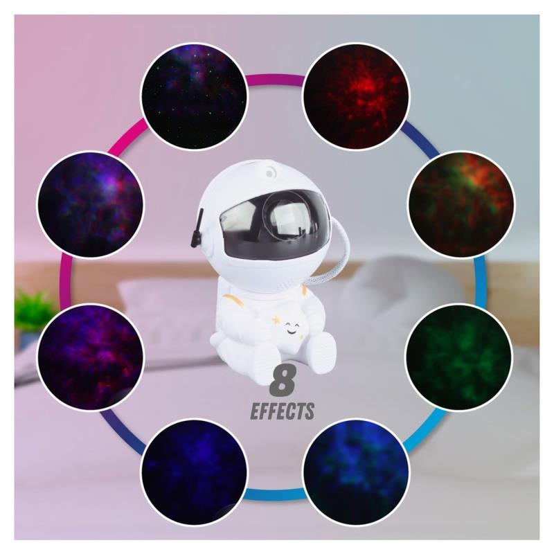 Προβολέας Φορητός - Φωτιστικό GSC Astronaut Star Projection Light LED Λευκό