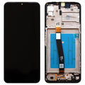 Screen with Touch Screen & Front Frame Samsung A226B Galaxy A22 5G Black (Original)