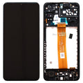 Οθόνη με Touch Screen & Μπροστινή Πρόσοψη Samsung A047F Galaxy A04s Μαύρο (Original)
