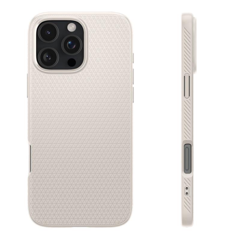 Θήκη Soft TPU Spigen Liquid Air Apple iPhone 16 Prο Τιτάνιο